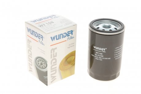 Фільтр масляний WUNDER WUNDER FILTER WY 108