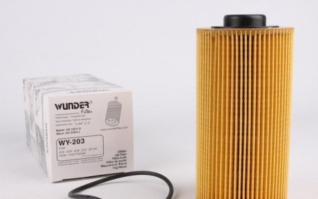 Фільтр масляний BMW 5/7/8/X5 WUNDER FILTER WY 203