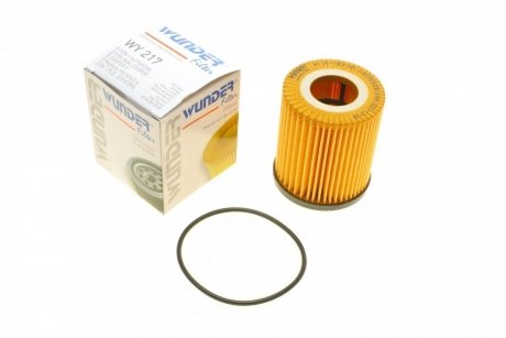 Фільтр масляний MINI Cooper 1.6 i 01-08/Fiat Tipo 1.6 i 15- WUNDER FILTER WY 217