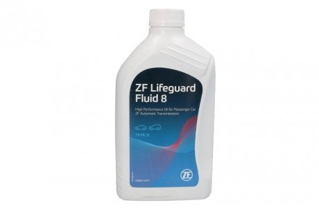 Масло трансмисионное LIFEGUARDFLUID 8 - 1л ZF S671.090.312