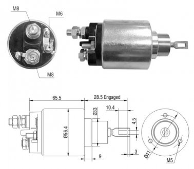 Втягуюче реле стартера ZM ZM1479