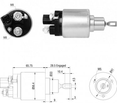 Втягуюче реле стартера ZM ZM2978