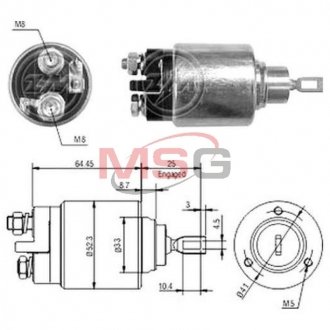 Втягуюче реле стартера ZM ZM372