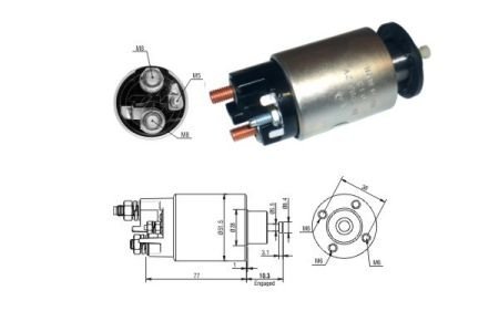 Втягуюче реле стартера ZM ZM3993