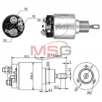 Втягуюче реле стартера ZM ZM973