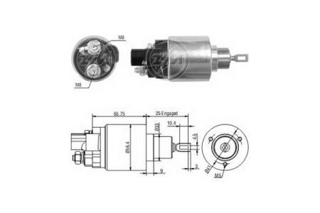 Втягуюче реле стартера ZM ZM978