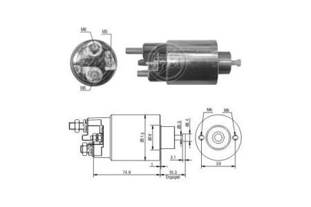 Втягуюче реле стартера ZM ZM993